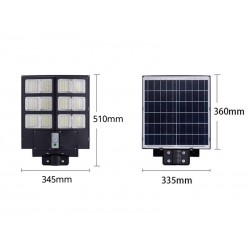 Farola LED Solar URBAN 200W, 3,2V / 15000mAH