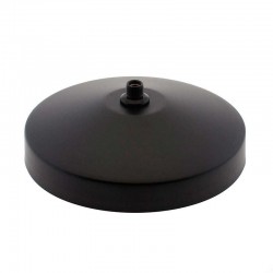 BASE Baround pie Acero Lacado Negro Ø225mm