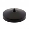 BASE Baround pie Acero Lacado Negro Ø225mm