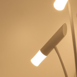 Lámpara de pie  TWIG White, 12W