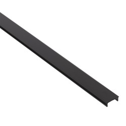 Cubierta negra para perfil PHANTER S1, 2 metros