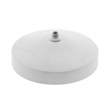 BASE Baround pie Acero Lacado Blanco Ø225mm