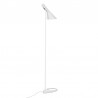 Lámpara JACOBSEN de pie, réplica, Blanco