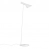 Lámpara JACOBSEN de pie, réplica, Blanco