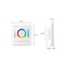 Controlador RGB/RGB+CCT táctil empotrable P3