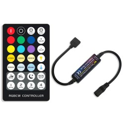 Controlador RF Mini tira LED RGB+CCT + mando