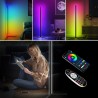 Lámpara de pie led LUMO, 21W, RGBX, control APP + RF