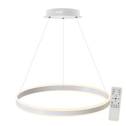 Luminaria colgante RING UP 76W, Ø600mm, CCT regulable