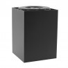 PROLUX Suspend Housing Square 135, lámpara de techo negra