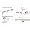 Conector basculante PROLUX Rail