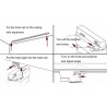 Conector basculante PROLUX Rail
