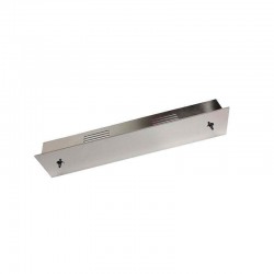 Florón rectangular acero inox 300