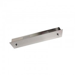 Florón rectangular acero inox 300