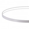 Luminaria colgante ELIX, 60W, blanco, Ø57+38cm