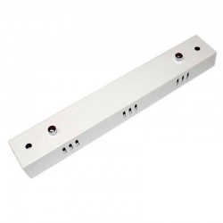 Florón rectangular blanco 400x60mm