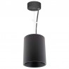 Lámpara de techo negra PROLUX Suspend Housing Round Ø135