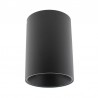 Lámpara de techo negra PROLUX Suspend Housing Round Ø135