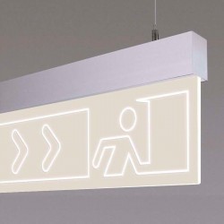 Lámpara LED Metacrilato PROLUX, 30W, 120cm
