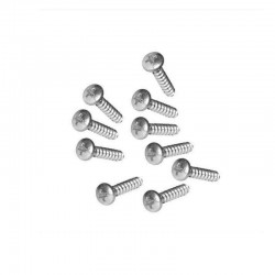 10 Tornillos acero inoxidable 3x16mm