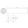 PROLUX Suspend Housing Ø65, blanco