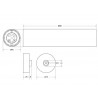PROLUX Suspend Housing Ø65, blanco