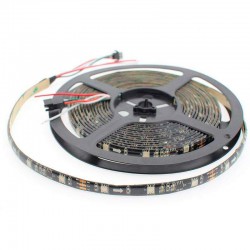 Tira LED IC Digital 2811, RGBX, DC12V, 5m, (30 Led/m) IP20