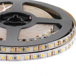 Tira LED Monocolor SMD2835, DC12V, 5m (120Led/m), 25W, IP20