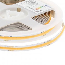 Tira LED Monocolor COB, DC24V, 5m (320Led/m), 60W, IP20