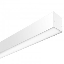 Lámpara colgante SERK, 70W, 208cm, TRIAC regulable, blanco
