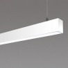 Lámpara colgante SERK, 70W, 200cm, TRIAC regulable, blanco