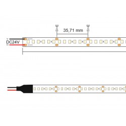 Tira LED Monocolor SMD2835, ChipLed Samsung, DC24V, 5m (168Led/m), 100W, CRI 90 - IP20