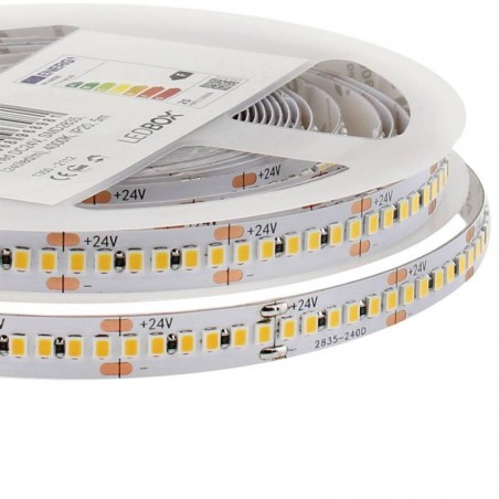 Tira LED Monocolor SMD2835, DC24V, 5m (240Led/m), 125W, IP20