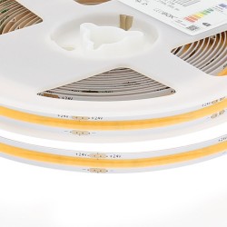 Tira LED Monocolor COB, DC24V, 5m (350Led/m), 60W, CRI92, IP20