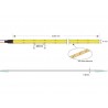 Tira LED Monocolor COB, DC24V, 5m (350Led/m), 60W, CRI92, IP20