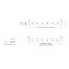 Tira LED TPU SMD5050, DC24V, 1m (60Led/m) - IP67