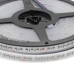 Tira LED SMD3535, ChipLed Samsung, RGB, DC24V, 5m (120Led/m) - IP67