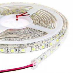 Tira LED Monocolor EPISTAR SMD5050, DC24V CC, 5m (60 Led/m) - Sensor Temperatura, 72W,...
