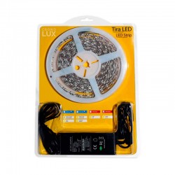 KIT tira LED flexible SMD5050, 5m (60 Led/m) - IP65