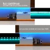 Tira LED RGB COB, DC24V, 5m (576Led/m), 90W, IP20
