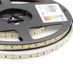 Tira LED Monocolor SMD2835, ChipLed Samsung, DC24V, 5m (210Led/m), 110W, CRI 95 - IP20