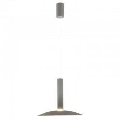 Lámpara colgante led CONE, 3W, gris