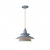 Lámpara colgante led PLUTO 12W regulable, azul