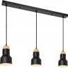 Lámpara colgante led KORE 36W regulable, negro