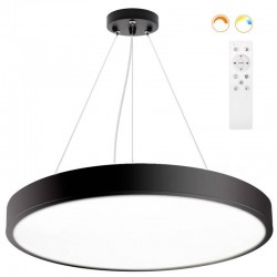 Kramfor BIG Suspend, 70W, Ø80cm, CCT, negro