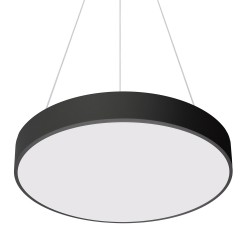 Kramfor BIG Suspend, 70W, Ø80cm, CCT, negro