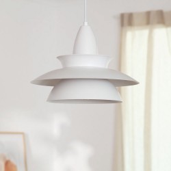 Lámpara colgante led PLUTO 12W regulable, blanco