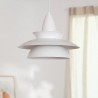 Lámpara colgante led PLUTO 12W regulable, blanco