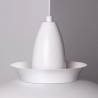 Lámpara colgante led PLUTO 12W regulable, blanco