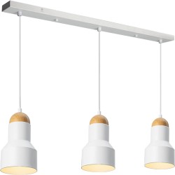 Lámpara colgante led KORE 36W regulable, blanco