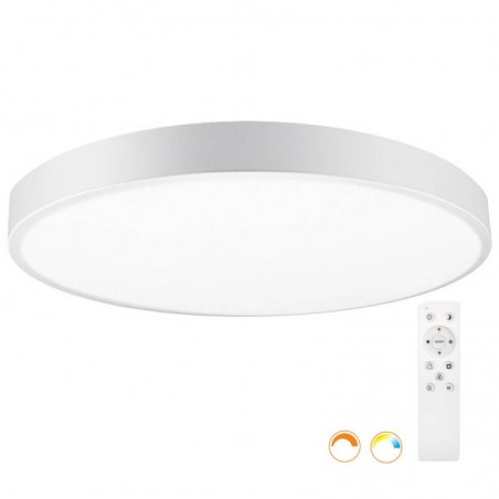 Kramfor BIG Plafón, 70W, Ø80cm, CCT, blanco